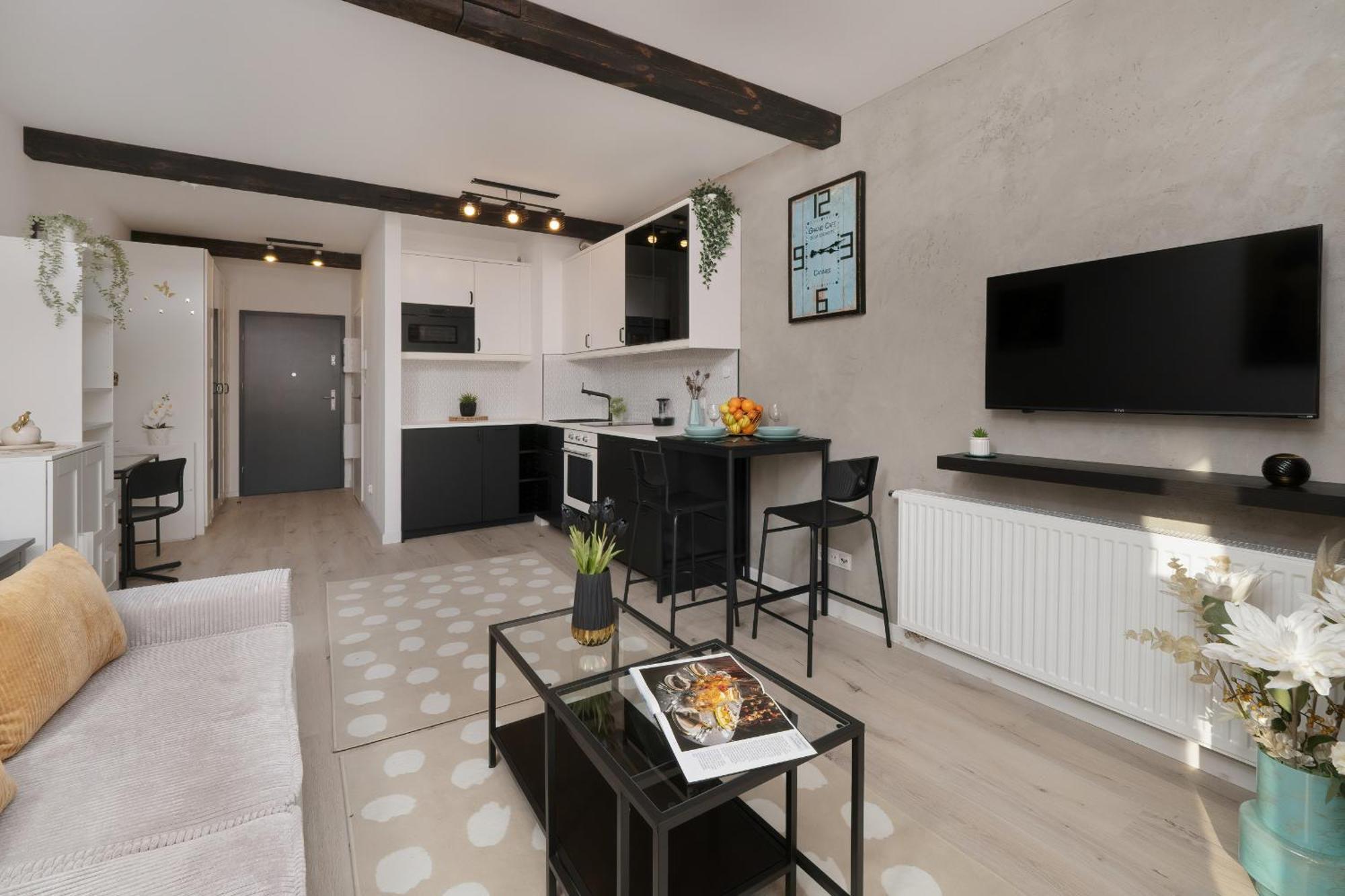 Modern Studios Wroblewskiego With Balcony And Free Parking By Noclegi Renters Łódź Zewnętrze zdjęcie